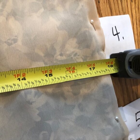 AT LOFT silky sheer sleeveless summer dress, size 2P - Picture 12 of 16